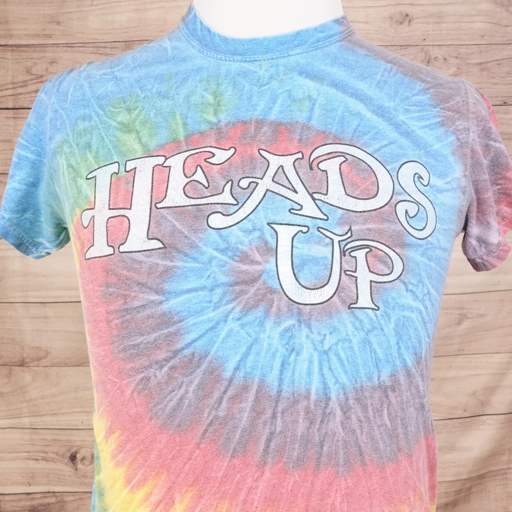 LAMBERT'S CAFE SIKESTON MISSOURI HEADS UP TIE DYE T-SHIRT SIZE S SMALL